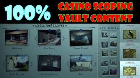  vault content casino heist